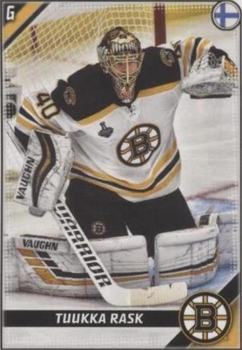 2019-20 Topps NHL Stickers - Tuukka Rask #47