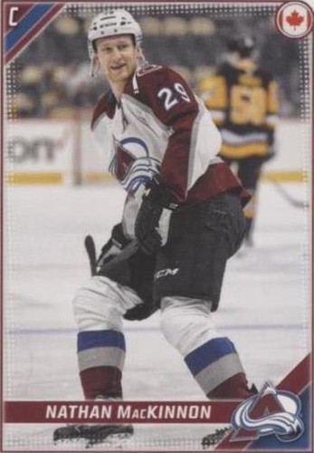2019-20 Topps NHL Stickers - Nathan MacKinnon #132