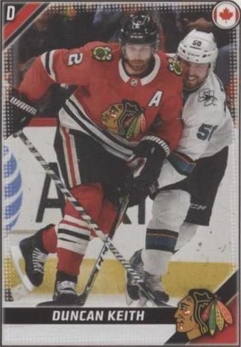 2019-20 Topps NHL Stickers - Duncan Keith #111
