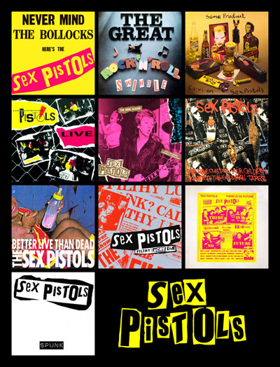 SEX PISTOLS album discography magnet (4.5