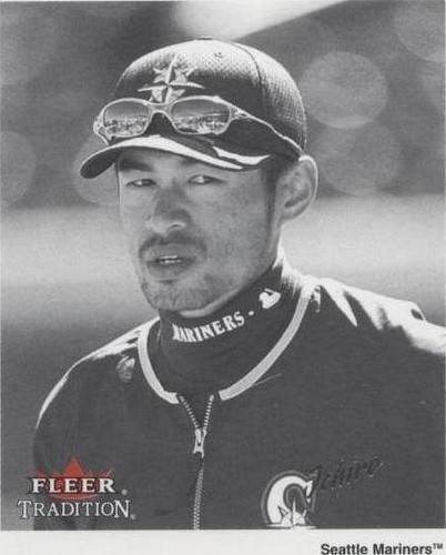 2003 Fleer Tradition Baseball Ichiro Lumber Company Insert