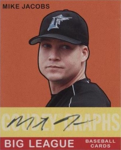 2007 Upper Deck Goudey - Mike Jacobs #GG-MJ