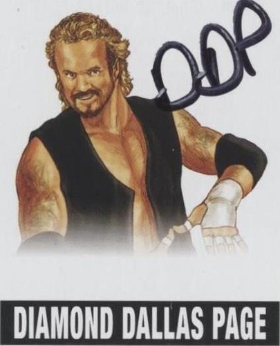 WCW Nitro TCG FOIL Diamond Dallas Page (DDP) Wrestler Card