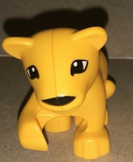 Lot of Lego Duplo figures Zoo Keeper girl & zoo animals giraffe polar bear & mor