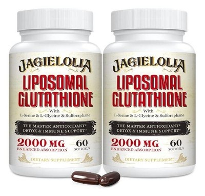 Liposomal Glutathione 2000 mg  with L-Serine,L-Glycine & Sulforaphane-for Energy