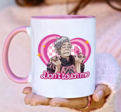 Astarion Don'T Touch Me Mug, Valentine Gift Girl Dinner Mug, Astarion High Elf M