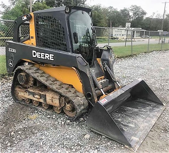 GENUINE JOHN DEERE 2012 323D TRACKED SKIDSTEER / LOADER 1510 HOURS