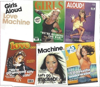 GIRLS ALOUD - LOVE MACHINE - CD SINGLE - PART 2