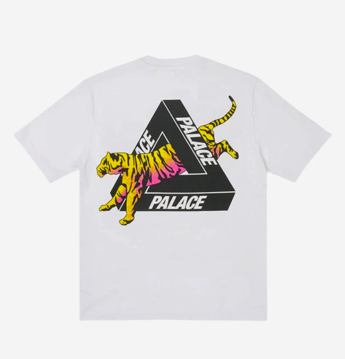 Pre-owned Palace Korea Tri-ferg T-shirt White - 24ss