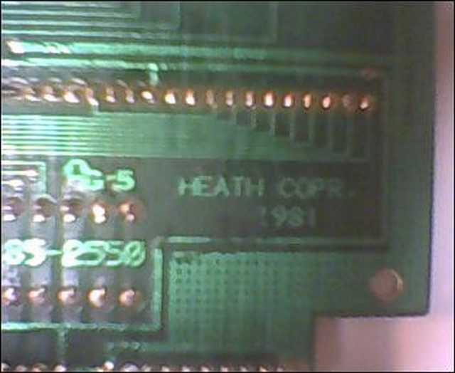 Heathkit 85-2550-1 serial I/O card H88 H89 H90 Zenith computer