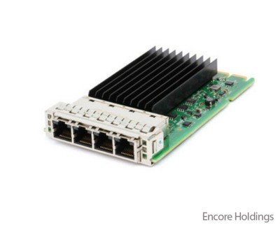 Dell OEM Intel I350-T4 1GBASE OCP 3.0 Ethernet Network Adapter - Quad WW2NX