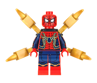 Lego Iron Spider-Man 76108 Avengers Infinity War Super Heroes Minifigure