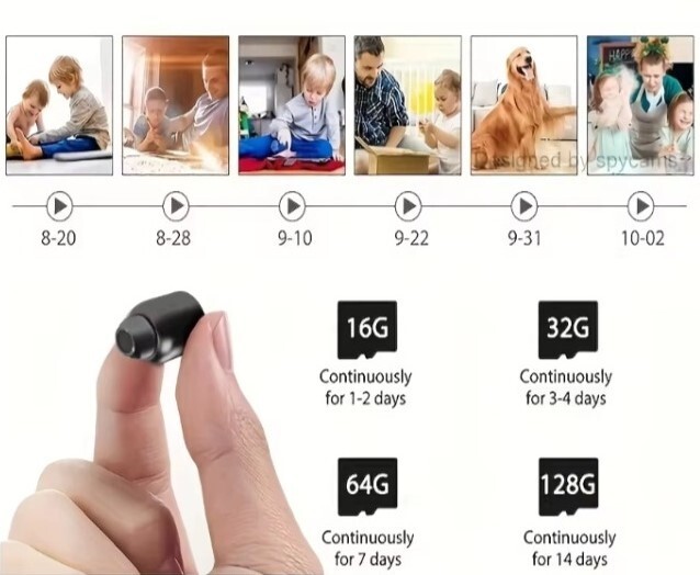 HD 1080p WiFi Mini Spy Camera Hidden IP Night Vision Camcorder Home Security Cam - Image 9