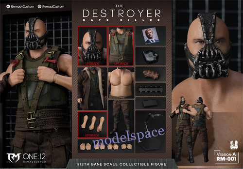 その他 Remad Custom 1/12 DESTROYER BATS KILLER Remad Custom RM-001A Destroyer Bats Killer 1/12TH Bane Scale
