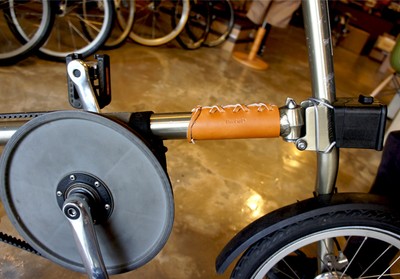 ba sport bicycle leather down tube cover frame protector for