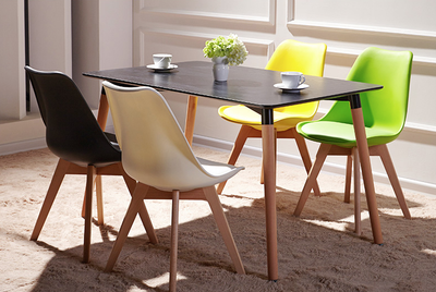 Eames padded 2024 dining chair