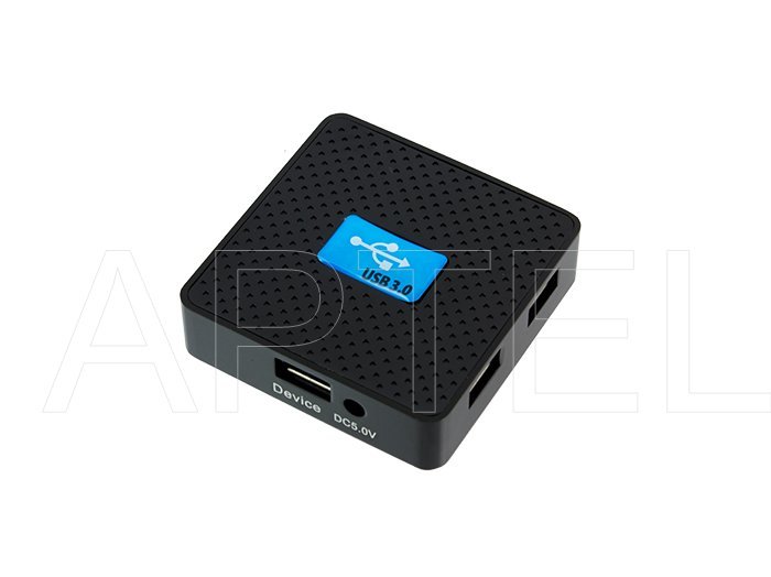 HUB SDOPPIATORE USB 3.0 4 PORTE HIGH SPEED ALTA VELOCITA' per PC