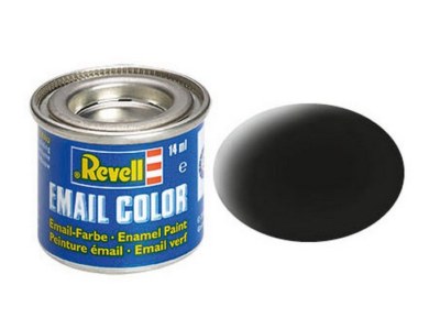 Revell 32108 -  Email Farbe - Schwarz Matt - 14ml