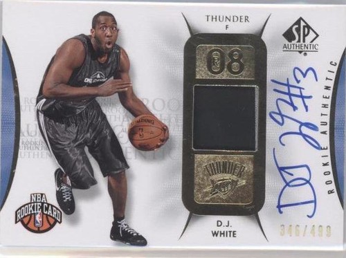 2008-09 SP Authentic - D.J. White #140