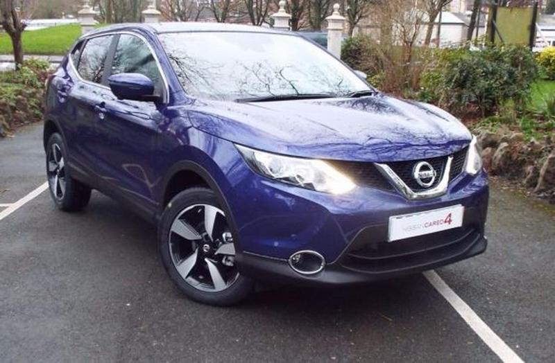 Nissan qashqai blue