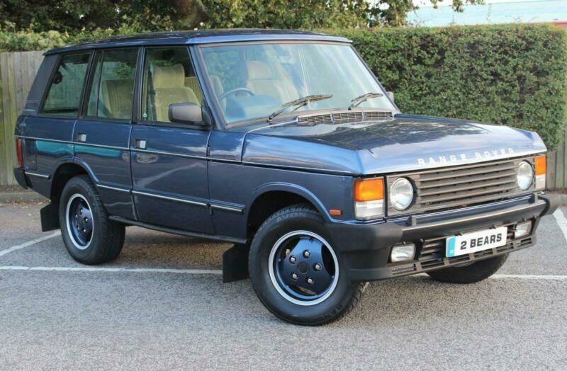 1987 (E) Land Rover Range Rover Classic 3.5 V8 EFI Vogue Automatic