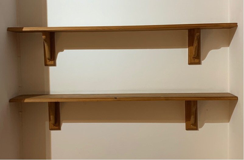Beautiful solid pine floating shelves in Acton, London Gumtree