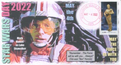 COVERSCAPE computer designed annual celebration of ''Star Wars Day'' event cover
