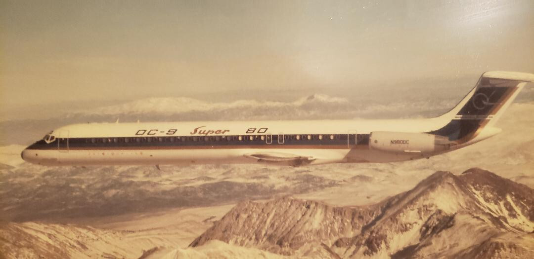 「MCDONNELL DOUGLAS DC-9 SUPER 80」アートポスター Vintage print of McDonnell Douglas DC 9 Super 80 | eBay