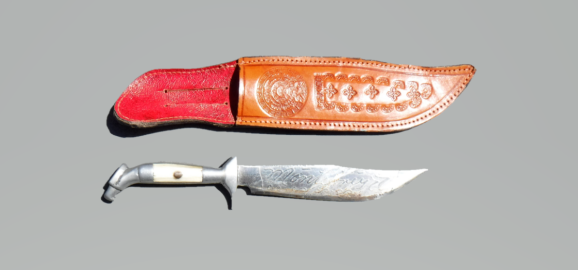 With Leather Sheath