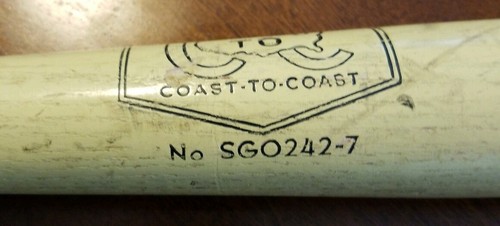 Vintage Coast to Coast Leaguer Roger Maris Wooden Baseball Bat Great Condition