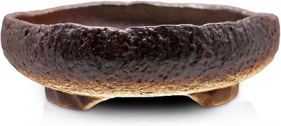 Umekichi Supplies Store Bonsai Pot No. 4 Iron Pot B No. 4 approx. 12 cm Japan