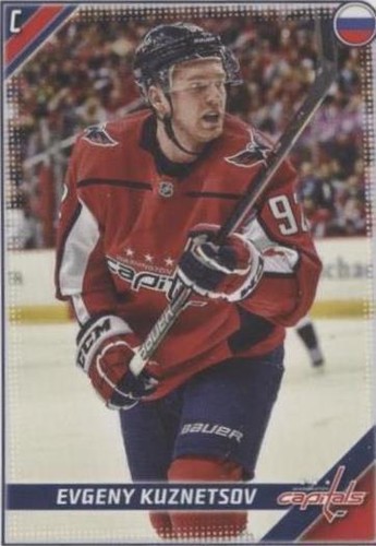 2019-20 Topps NHL Stickers - Evgeny Kuznetsov #510