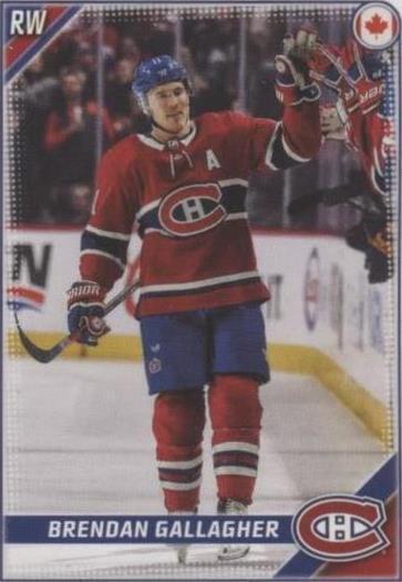 2019-20 Topps NHL Stickers - Brendan Gallagher #263
