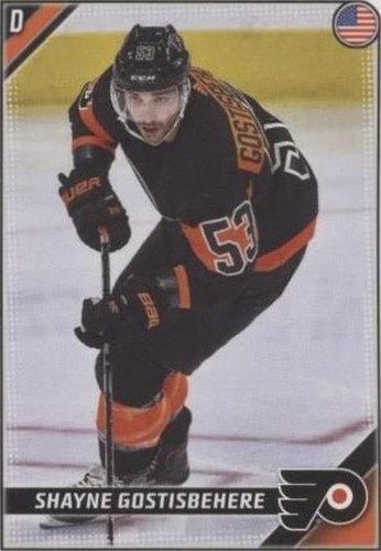 2019-20 Topps NHL Stickers - Shayne Gostisbehere #365