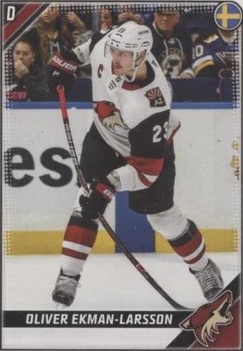 2019-20 Topps NHL Stickers - Oliver Ekman-Larsson #33