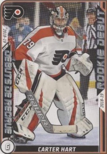 2019-20 Topps NHL Stickers - Carter Hart #535