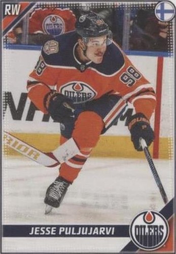 2019-20 Topps NHL Stickers - Jesse Puljujarvi #199