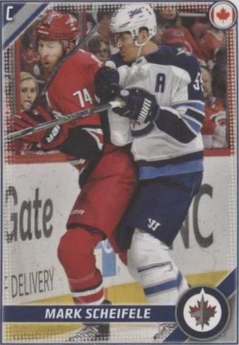 2019-20 Topps NHL Stickers - Mark Scheifele #524