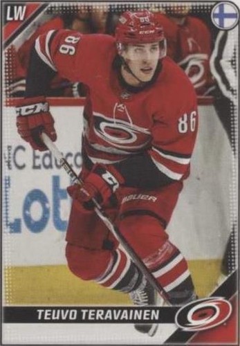2019-20 Topps NHL Stickers - Teuvo Teravainen #101