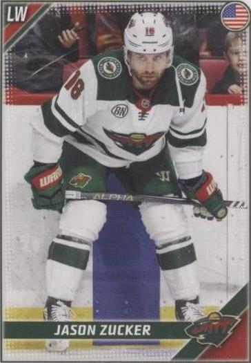 2019-20 Topps NHL Stickers - Jason Zucker #246
