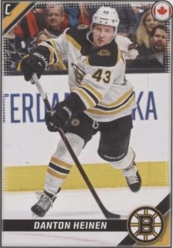 2019-20 Topps NHL Stickers - Danton Heinen #43