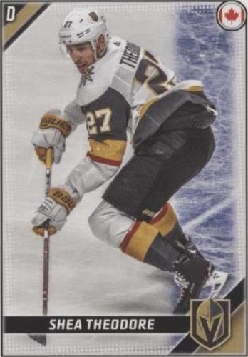 2019-20 Topps NHL Stickers - Shea Theodore #488