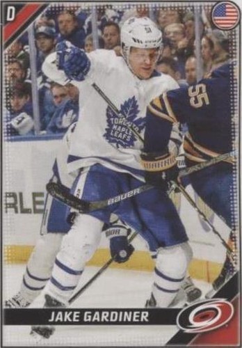 2019-20 Topps NHL Stickers - Jake Gardiner #91
