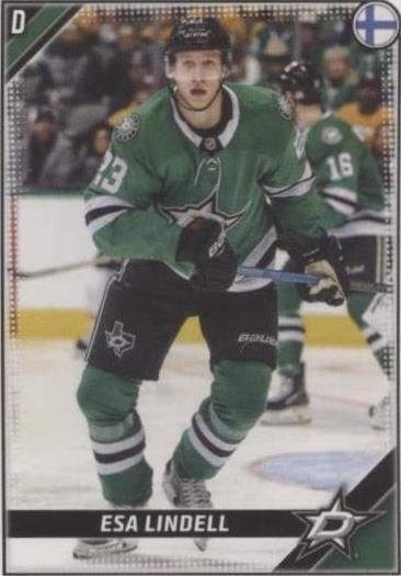 2019-20 Topps NHL Stickers - Esa Lindell #162