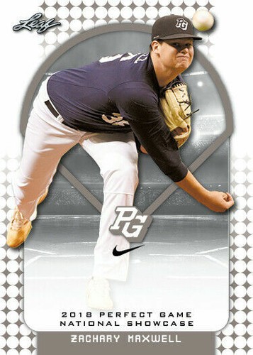 2018 Leaf Perfect Game National Showcase - Zachary Maxwell #159