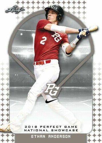 2018 Leaf Perfect Game National Showcase - Ethan Anderson #142