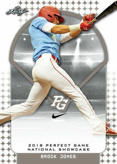 2018 Leaf Perfect Game National Showcase - Brock Jones #250