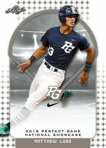 2018 Leaf Perfect Game National Showcase - Matthew Lugo #279