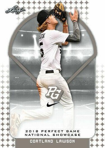 2018 Leaf Perfect Game National Showcase - Cortland Lawson #213