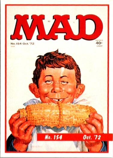 MAD アルフレッド・E・ニューマンサイン入ポスター MAD アルフレッド・E・ニューマンサイン入ポスター